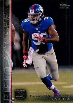 2015 Topps Field Access #86 Damontre Moore Front