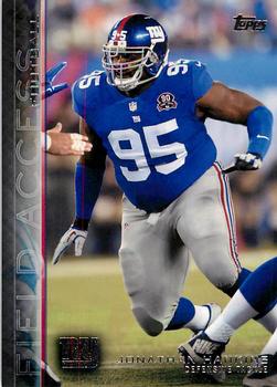 2015 Topps Field Access #197 Johnathan Hankins Front
