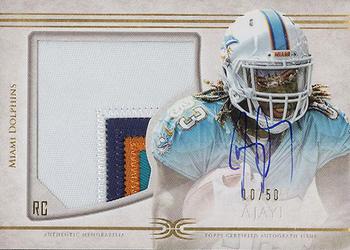 2015 Topps Definitive Collection #DC-18 Jay Ajayi Front