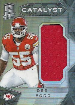 2015 Panini Spectra - Catalysts #CA-DF Dee Ford Front
