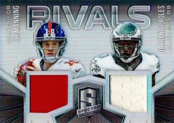 2015 Panini Spectra - Rivals #RV-MS Eli Manning / Darren Sproles Front