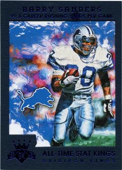 2015 Panini Gridiron Kings - Blue Framed #189 Barry Sanders Front