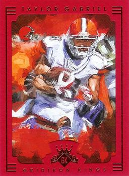 2015 Panini Gridiron Kings - Red Framed #77 Taylor Gabriel Front