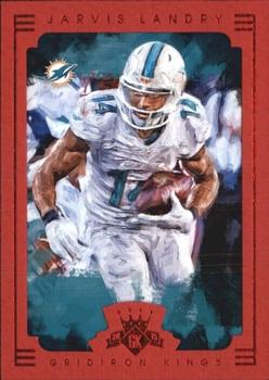 2015 Panini Gridiron Kings - Red Framed #38 Jarvis Landry Front