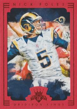 2015 Panini Gridiron Kings - Red Framed #42 Nick Foles Front