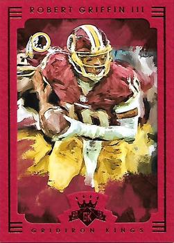 2015 Panini Gridiron Kings - Red Framed #53 Robert Griffin III Front