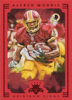 2015 Panini Gridiron Kings - Red Framed #97 Alfred Morris Front