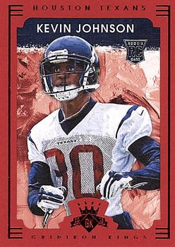 2015 Panini Gridiron Kings - Red Framed #142 Kevin Johnson Front