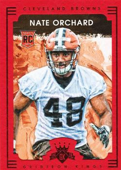 2015 Panini Gridiron Kings - Red Framed #152 Nate Orchard Front