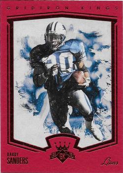 2015 Panini Gridiron Kings - Red Framed #171 Barry Sanders Front