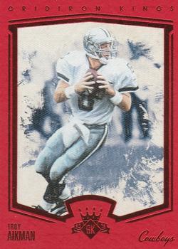 2015 Panini Gridiron Kings - Red Framed #178 Troy Aikman Front