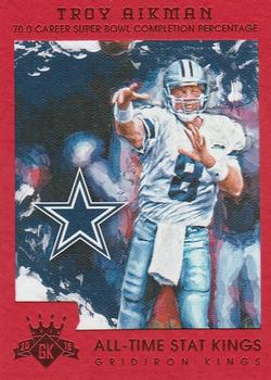 2015 Panini Gridiron Kings - Red Framed #188 Troy Aikman Front