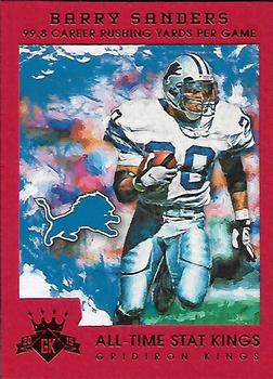 2015 Panini Gridiron Kings - Red Framed #189 Barry Sanders Front