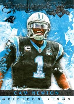 2015 Panini Gridiron Kings - Expressionists #EX2 Cam Newton Front