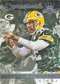 2015 Panini Gridiron Kings - Expressionists #EX7 Aaron Rodgers Front