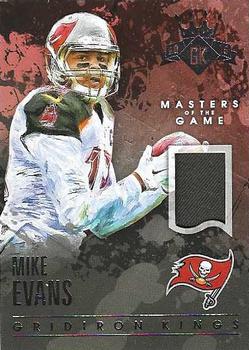 2015 Panini Gridiron Kings - Masters of the Game Jersey #MOG-ME Mike Evans Front