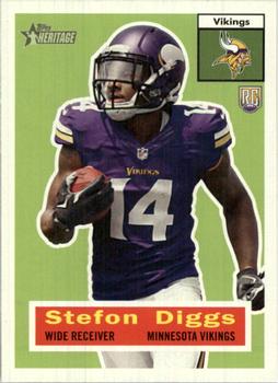2015 Topps Heritage #13 Stefon Diggs Front