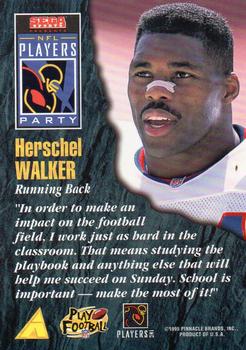 1996 Sega Sports NFL Players Party Super Bowl #NNO Herschel Walker Back