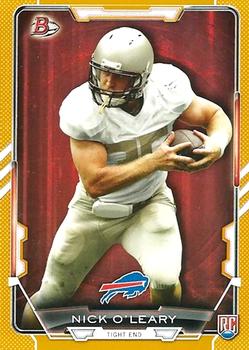 2015 Bowman - Rookies Gold #41 Nick O'Leary Front