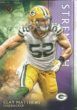 2015 Topps Valor - Strength #22 Clay Matthews Front