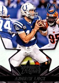 2015 Panini Rookies & Stars - Star Studded Die Cuts #SS6 Andrew Luck Front