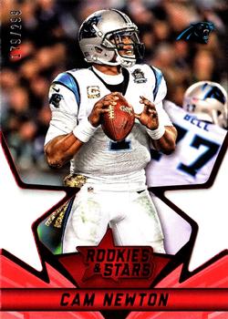 2015 Panini Rookies & Stars - Star Studded Die Cuts Red #SS8 Cam Newton Front