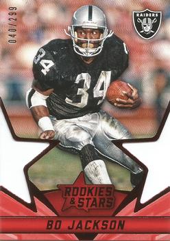 2015 Panini Rookies & Stars - Star Studded Die Cuts Red #SS15 Bo Jackson Front