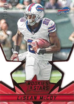 2015 Panini Rookies & Stars - Star Studded Die Cuts Red #SS27 LeSean McCoy Front