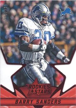 2015 Panini Rookies & Stars - Star Studded Die Cuts Red #SS28 Barry Sanders Front
