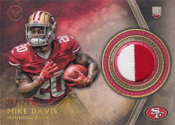 2015 Topps Valor - Patches #VP-MD Mike Davis Front