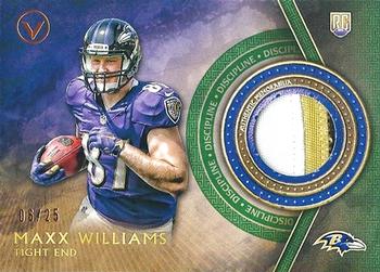 2015 Topps Valor - Patches Discipline Multi-Color Patch #VP-MW Maxx Williams Front