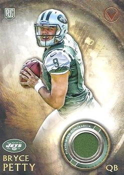 2015 Topps Valor - Rookie Relics #VRR-BPE Bryce Petty Front