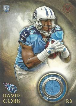 2015 Topps Valor - Rookie Relics #VRR-DCO David Cobb Front