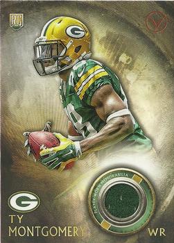 2015 Topps Valor - Rookie Relics #VRR-TYM Ty Montgomery Front
