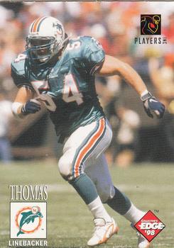 1998 989 Sports NFL Players Party (Stay Cool in School) #NNO Zach Thomas Front