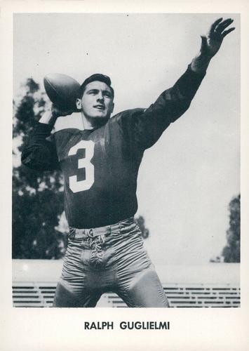 1958 Jay Publishing Washington Redskins #NNO Ralph Guglielmi Front