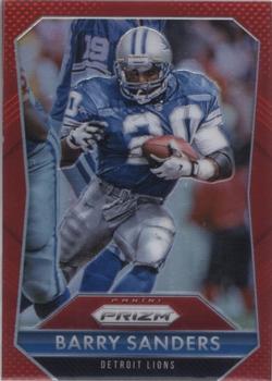 2015 Panini Prizm - Red Prizm #146 Barry Sanders Front