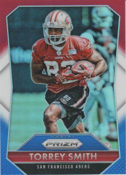 2015 Panini Prizm - Red, White, and Blue Prizm #111 Torrey Smith Front