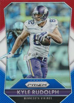 2015 Panini Prizm - Red, White, and Blue Prizm #116 Kyle Rudolph Front