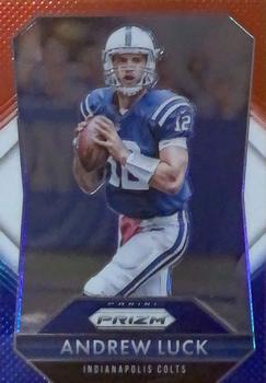 2015 Panini Prizm - Red, White, and Blue Prizm #123 Andrew Luck Front