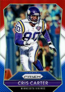 2015 Panini Prizm - Red, White, and Blue Prizm #129 Cris Carter Front