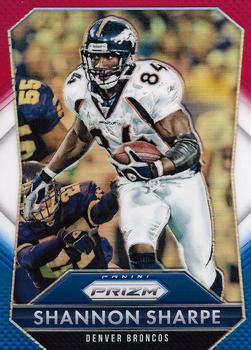 2015 Panini Prizm - Red, White, and Blue Prizm #165 Shannon Sharpe Front