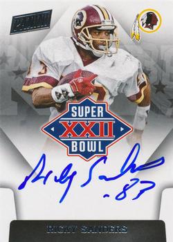2015 Panini Prizm - Super Bowl Signatures #SBXXII-RS Ricky Sanders Front