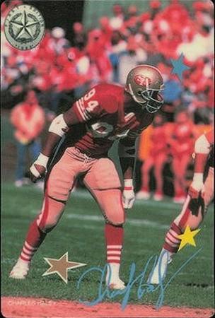 1989 Star-Cal Decals #NNO Charles Haley Front