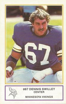 1983 Minnesota Vikings Police #14 Dennis Swilley Front