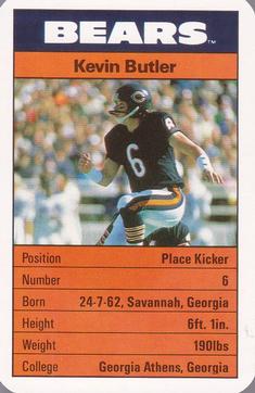 1987 Ace Fact Pack Chicago Bears #3 Kevin Butler Front