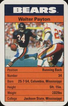 1987 Ace Fact Pack Chicago Bears #16 Walter Payton Front