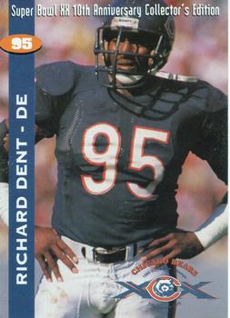 1995 Kemper Chicago Bears Super Bowl XX 10th Anniversary #NNO Richard Dent Front