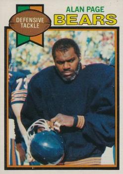 1979 Topps - Cream Colored Back #15 Alan Page Front