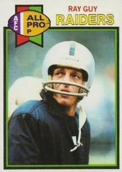 1979 Topps - Cream Colored Back #50 Ray Guy Front